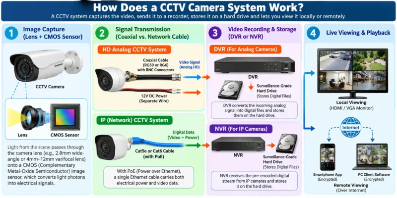 What Is a CCTV Camera? Types of CCTV Cameras Explained