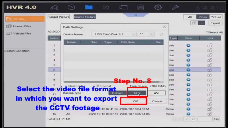 How to Export CCTV Footage from HIKVISION's New DVR to Pen Drive