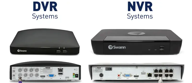 What is the Difference between NVR and DVR