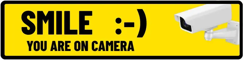 Why CCTV Disclaimer is necessary | You are under CCTV Surveillance 1 You are under CCTV Surveillance