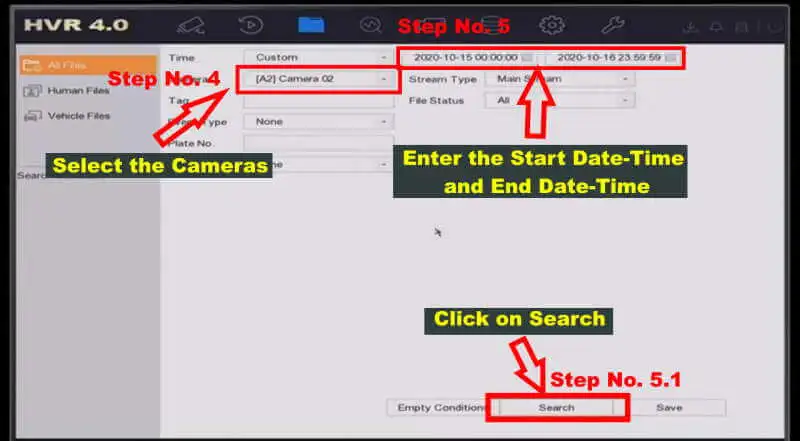 Download CCTV Footage from Hikvision DVR