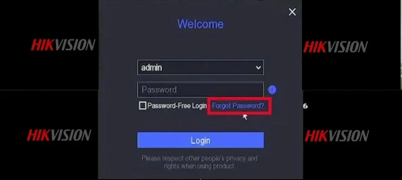 login hikvision dvr