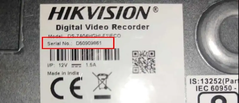 How to Find Hikvision NVR Serial Number - Simple Step-by-Step Guide 3 Hikvision NVR Serial Number