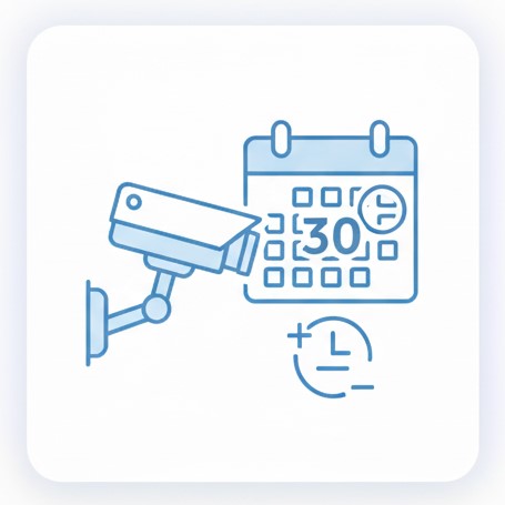 CCTV Recording Days Calculator CCTV Recording Days Calculator