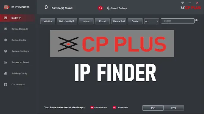 CP Plus IP Finder – Download, Installation, and How to Use 1 CP Plus IP Finder Tool