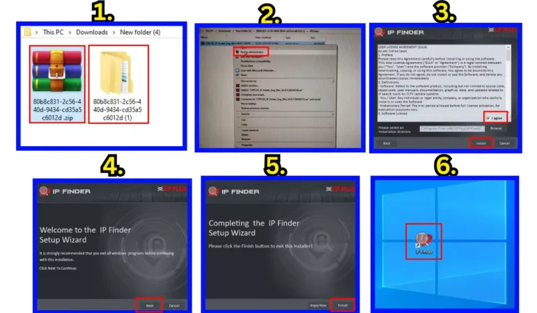 CP Plus IP Finder – Download, Installation, and How to Use 3 Install the IP Finder Tool