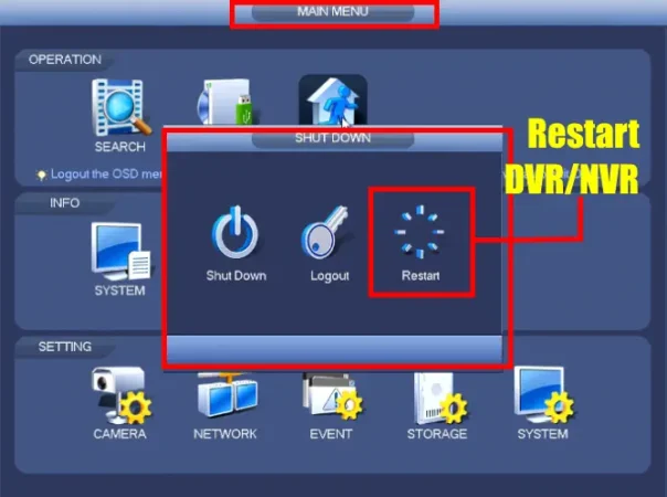 How to Fix CCTV Wrong Date and Time If It Keeps Changing – Easy & Permanent Solution 3 restart dvr-nvr
