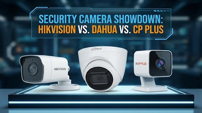 Hikvision vs Dahua vs CP Plus