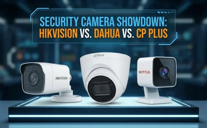 Hikvision vs Dahua vs CP Plus