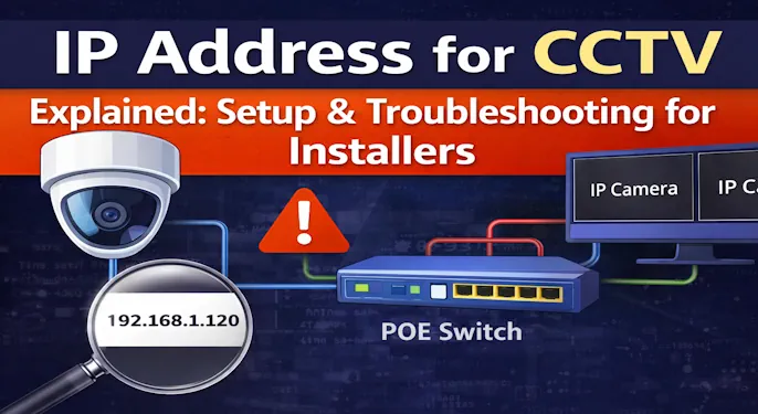 CCTV basic Info to Installation & Troubleshooting Guide 1 IP Address for CCTV Explained