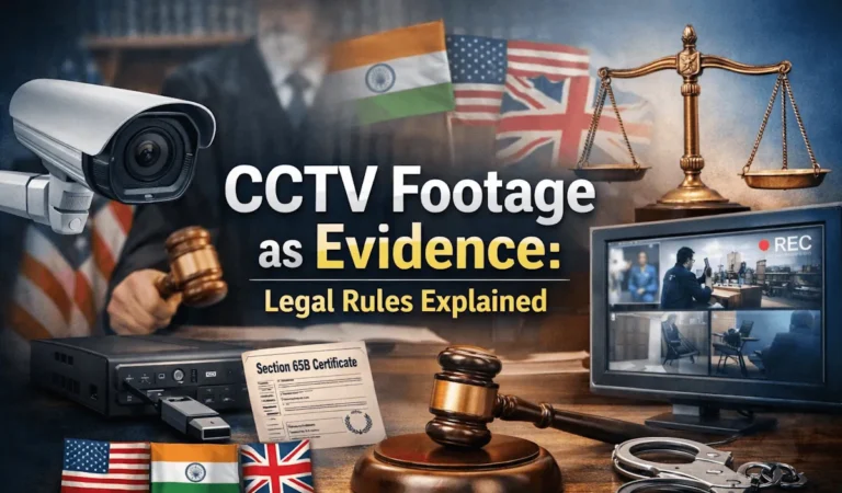 Rules for Using CCTV Footage as Evidence