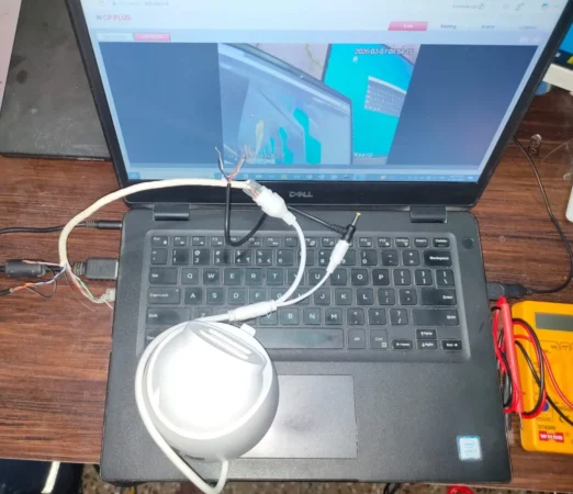 Testing result of manual passive poe connection