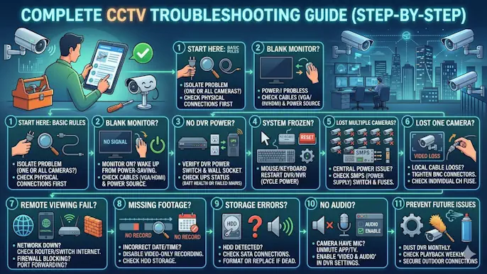 CCTV Troubleshooting